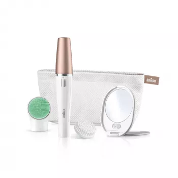Kasvoepilaattori Braun FaceSpa 851V kulta valkoinen