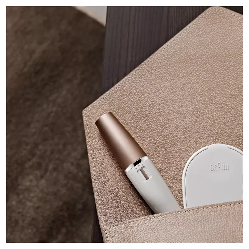 Kasvoepilaattori Braun FaceSpa 851V kulta valkoinen