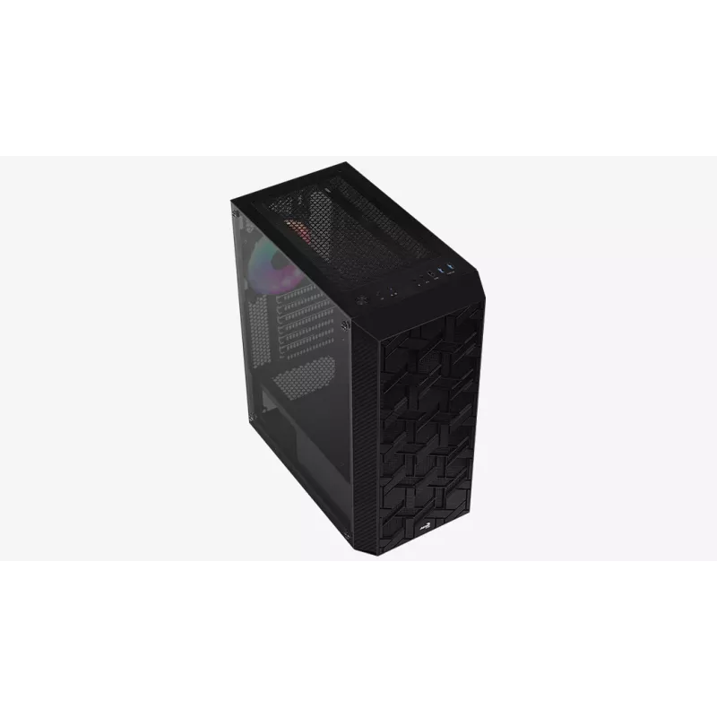 Aerocool Hive-G-BK-v3 Midi Tower musta