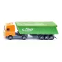 Kuorma-auto/perävaunu-malli Siku Siku Truck perävaunulla ja katolla