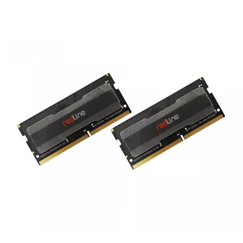 SO-DIMM 32 GB DDR4-3200 (2x 16 GB) Dual-Kit, työmuisti musta, MRA4S320NNNF16GX2, Redline