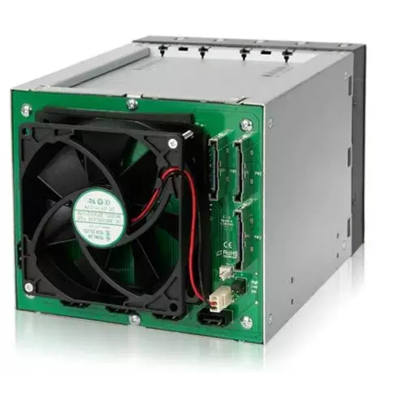Asemapaikan paneeli Icy Dock MB155SP-B musta