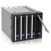 Asemapaikan paneeli Icy Dock MB155SP-B musta