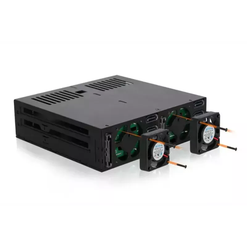 Levyjärjestelmä Icy Dock MB326SP-B 0 TB rack 1U musta
