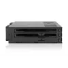 Levyjärjestelmä Icy Dock MB326SP-B 0 TB rack 1U musta