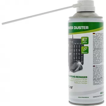 Paineilmapuhdistussuihkepullo 400 ml — InLine, korkeapaine IT-, palvelin- ja PC-huoltoon