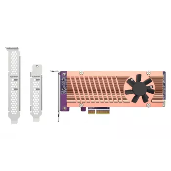 QNAP QM2-2P-344A -liitäntäkortit/sovittimet sisäinen M.2 PCIe 3.0