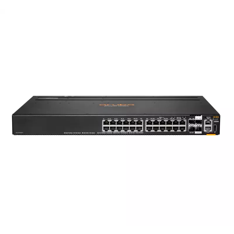 HPE Aruba Networking CX 6200M 24G 4SFP+ -kytkin Gigabit Ethernet 128 Gbit/s