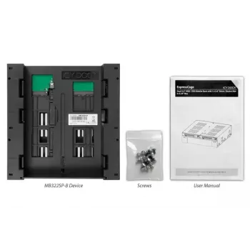 Asemakehys Icy Dock MB322SP-B
