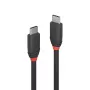Lindy 1,5 m USB 3.2 Type-C - Type-C -kaapeli, 20 Gbit/s, Black Line