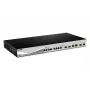 D-Link DXS-1210-12SC/E verkkokytkin Managed L2 10G Ethernet (100/1000/10000) 1U musta, hopea