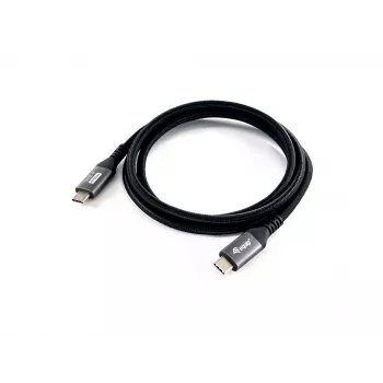 Equip USB 4 Gen 3 C–C-kaapeli, M/M, 1,2 m, 8K/60Hz, 40Gbps, PD3.1 240W
