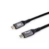 Equip USB 4 Gen 3 C–C-kaapeli, M/M, 1,2 m, 8K/60Hz, 40Gbps, PD3.1 240W