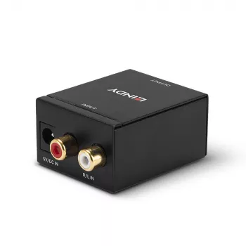 Phono TosLink (optinen) ja koaksiaalinen ADC Lindy 70309