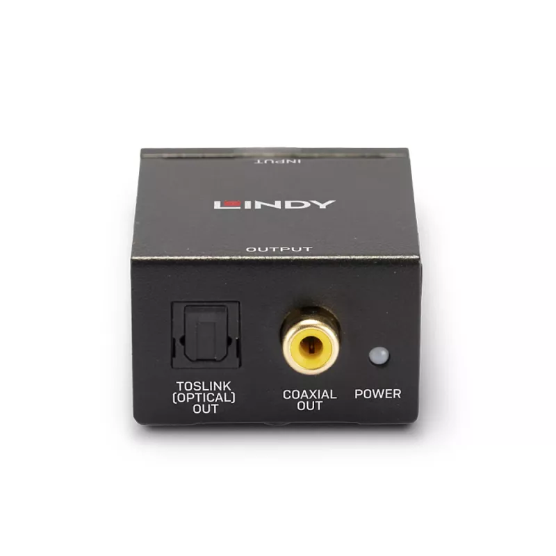Phono TosLink (optinen) ja koaksiaalinen ADC Lindy 70309