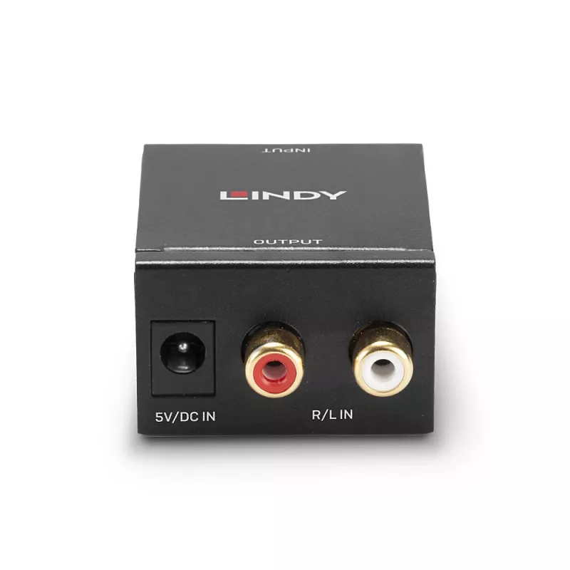 Phono TosLink (optinen) ja koaksiaalinen ADC Lindy 70309