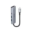 Lindy USB 3.2 Gen 2 Type-C-keskitin & Gigabit Ethernet