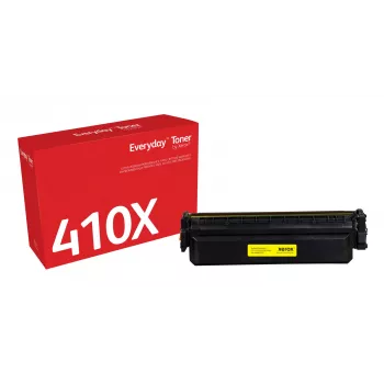 Everyday™ keltainen värikasetti Xeroxilta, yhteensopiva HP 410X (CF412X) kanssa, suuri kapasiteetti