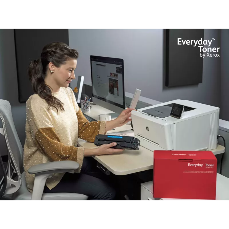 Everyday™ musta värikasetti Xerox, yhteensopiva HP 80X (CF280X), suuri kapasiteetti