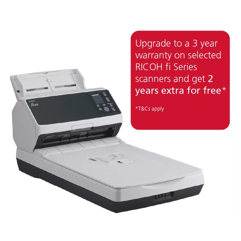 Ricoh fi-8270 ADF + syöttöskanneri 600 x 600 DPI A4 musta, harmaa