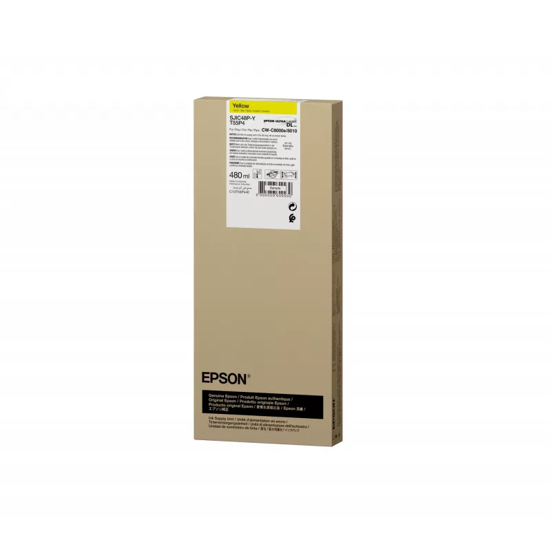 Epson SJIC48P-Y mustekasetti 1 kpl alkuperäinen keltainen