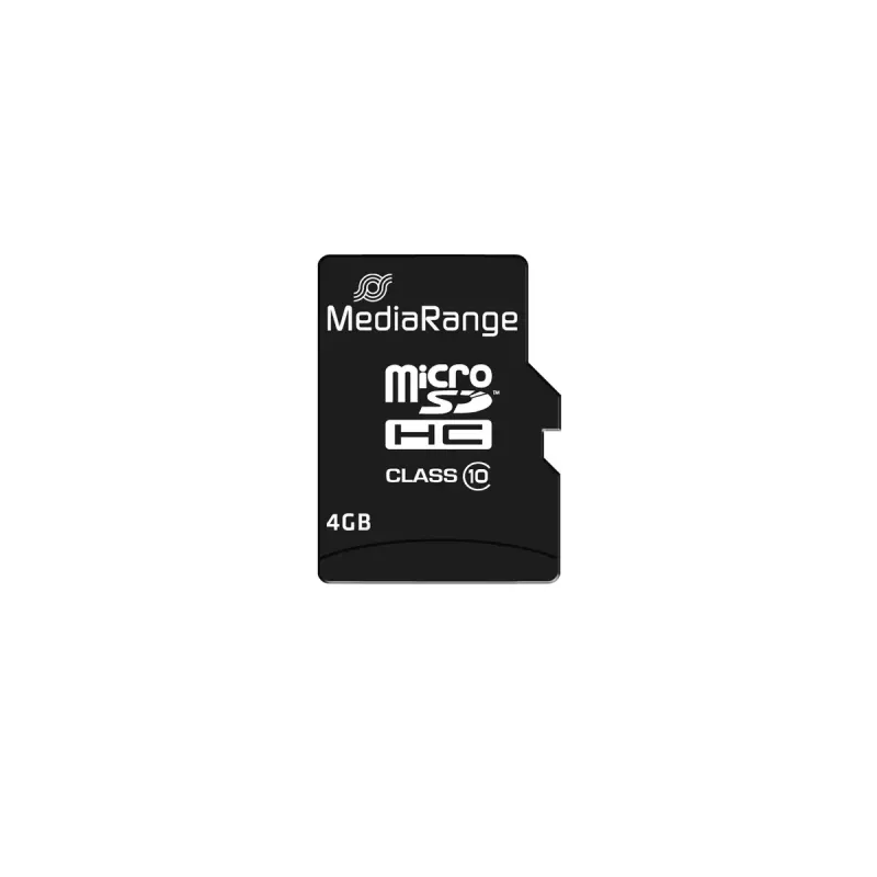 MediaRange 4 GB MicroSDHC Class 10 MR956 muistikortti