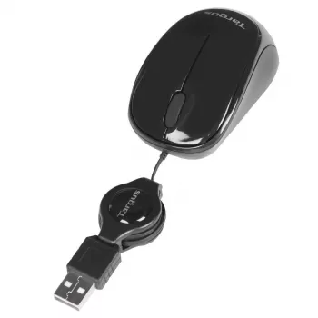 Targus AMU75EU hiiri matka molempikätinen USB Type-A Blue Trace 1000 DPI