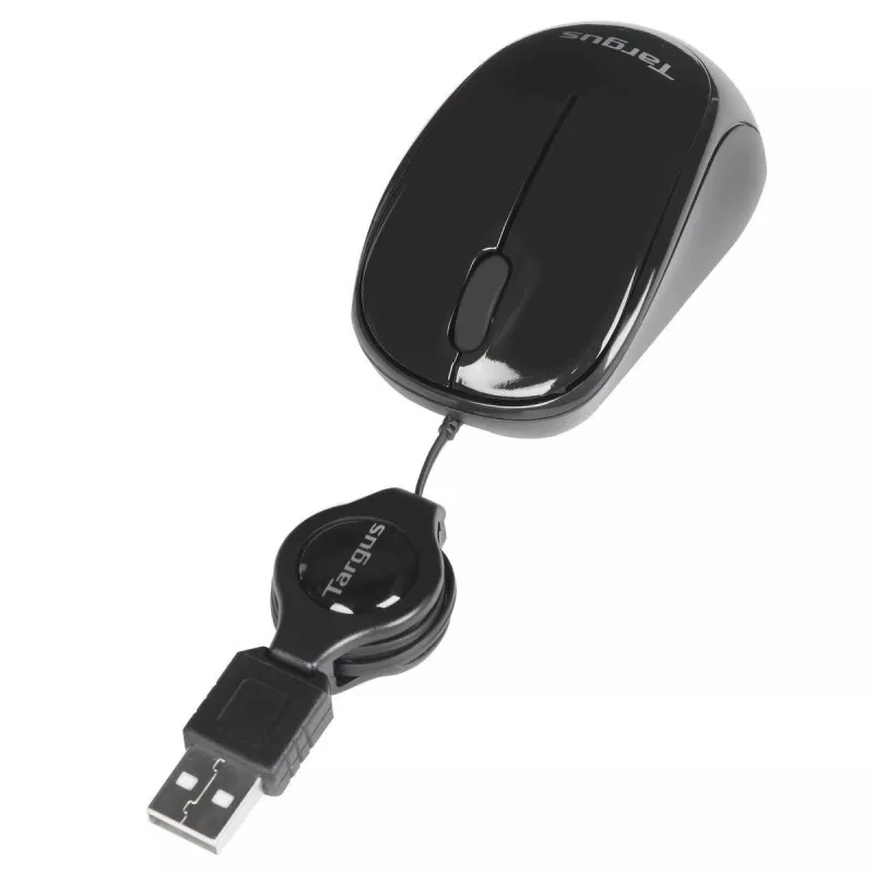 Targus AMU75EU hiiri matka molempikätinen USB Type-A Blue Trace 1000 DPI