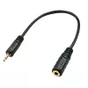 Lindy 2,5 mm pistoke–3,5 mm liitäntä audio-adapteri