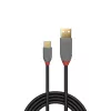Lindy 2 m USB 2.0 Type-A-Type-C -kaapeli, Anthra Line