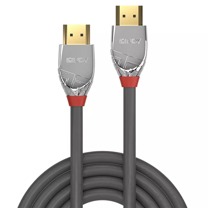 Lindy 1 m High Speed HDMI -kaapeli, Cromo Line
