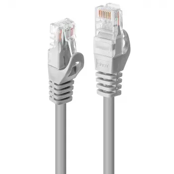 Lindy 48402 Cat5e U/UTP -verkkokaapeli 2 m, harmaa