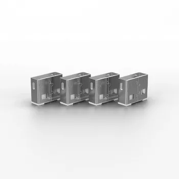 Portin estotulppa Lindy USB Port Blocker (ilman avainta) 10 kpl:n pakkaus väri valkoinen