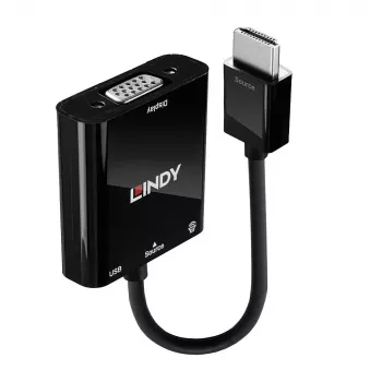 HDMI-VGA- ja audiosovitin Lindy 38285