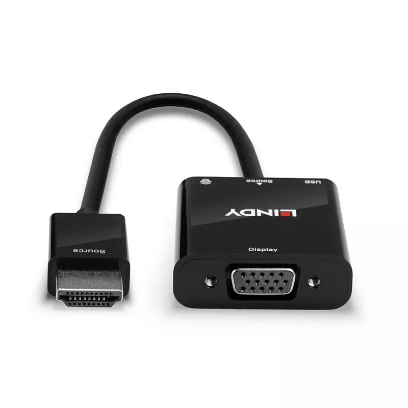 HDMI-VGA- ja audiosovitin Lindy 38285