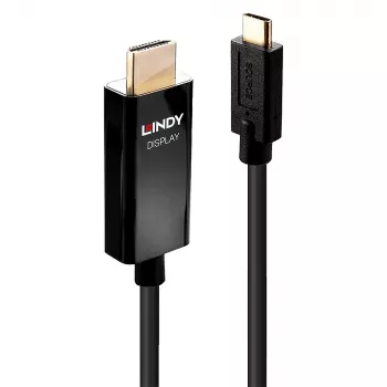 Lindy 2 m USB Type-C - HDMI 4K60 -adapterikaapeli HDR-tuella