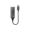 Lindy USB 3.0 Gigabit Ethernet -muunnin, johdollinen, USB, Ethernet, 5000 Mbit/s, hopea