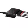 Lindy 4 portin USB 3.0 -metallikeskitin