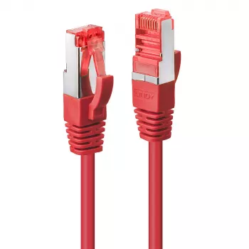 Lindy 47735 verkkokaapeli punainen 3 m Cat6 S/FTP (S-STP)