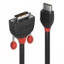 Lindy 5m HDMI-DVI-kaapeli, Black Line
