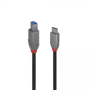 Lindy 2 m USB 3.2 Type-C–B-kaapeli, Anthra Line