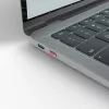 USB Type-C -porttitulpan avainsarja Lindy, 4 kpl:n pakkaus, pinkki