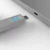 Porttitulppa Lindy USB Type C -porttitulpan avainpaketti 4 kpl sininen