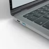 Porttitulppa Lindy USB Type C -porttitulpan avainpaketti 4 kpl sininen