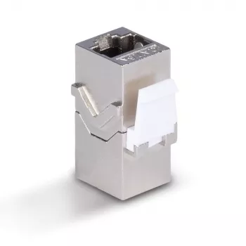 Verkkokaapeli Lindy CAT 6A naarasliitin Keystone RJ-45 litteä metallinen 1 kpl