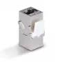 Verkkokaapeli Lindy CAT 6A naarasliitin Keystone RJ-45 litteä metallinen 1 kpl