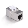 Verkkokaapeli Lindy CAT 6A naarasliitin Keystone RJ-45 litteä metallinen 1 kpl