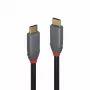 Lindy 2 m USB 3.2 Type-C -kaapeli, 5A PD, Anthra Line