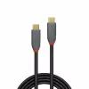 Lindy 2 m USB 3.2 Type-C -kaapeli, 5A PD, Anthra Line
