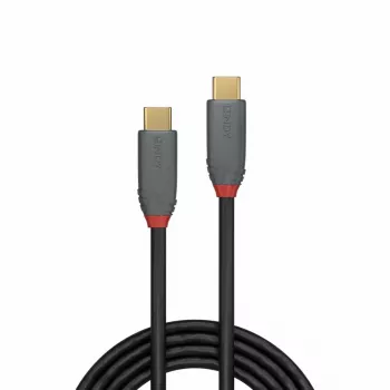 Lindy 2 m USB 3.2 Type-C -kaapeli, 5A PD, Anthra Line